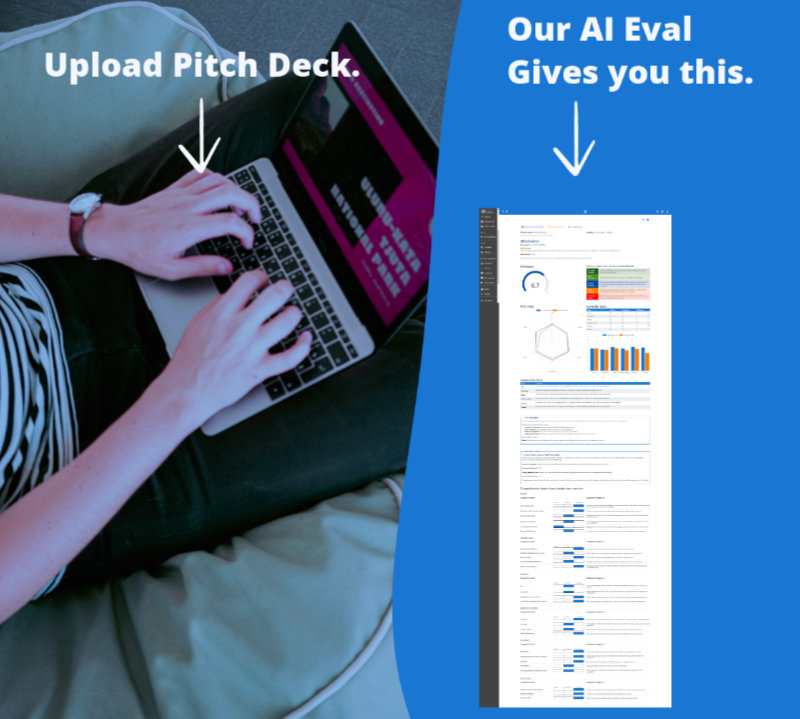 PitchScore Upload Deck get AI Eval